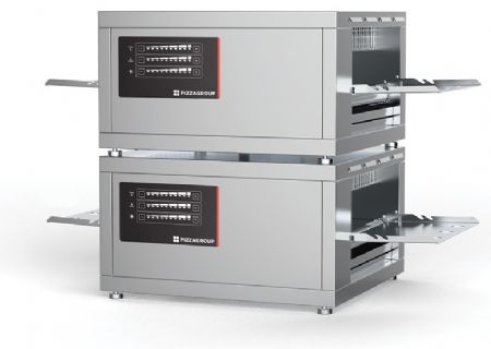 Four à Pizzas convoyeur tunnel commandes digitales - Gamme - Pizza Group - FLASH
