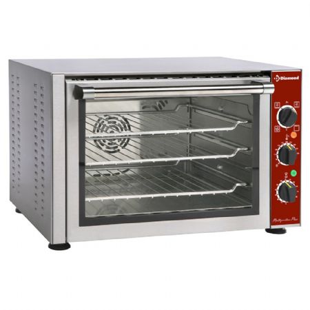Four Convections professionnel électrique Multifonction 2.4 kW avec 3 grilles - Diamond Promo - FMX-4136