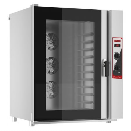 Four pâtissier électrique 10 niveaux 600x400 mm avec 3 ventilateurs - Diamond - FPE-10/EM