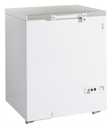 Congélateur bahut couvercle pleins de crème glacée 1 couvercle inox plein - Tefcold - FR205S SL