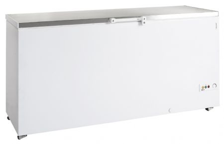 Congélateur bahut couvercle pleins de crème glacée 1 couvercle inox plein - Tefcold - FR605S SL