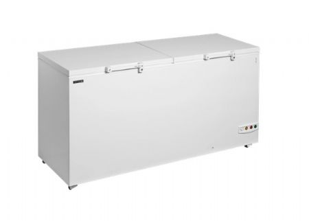 Congélateur de crème glacée avec coffre - couvercle en deux parties - 524L - Tefcold - FR606 SL