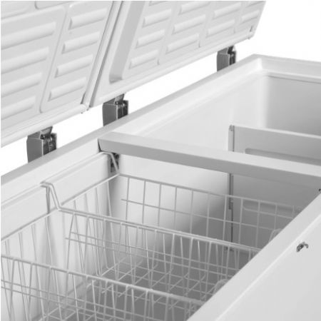 Congélateur de crème glacée avec coffre - couvercle en deux parties - 524L - Tefcold - FR606 SL