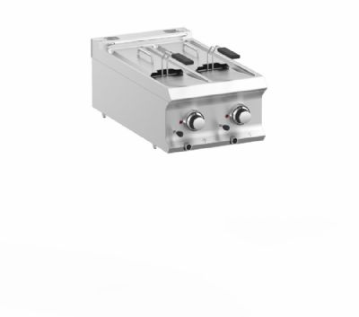 Friteuse lectrique  poser 2 cuves de 7L - Profondeur 700mm