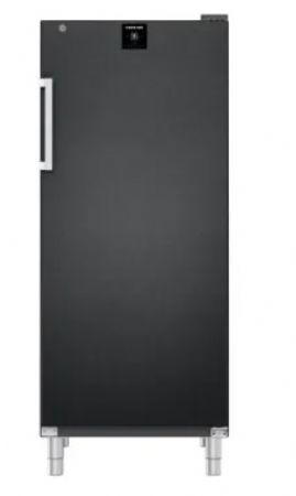 Refrig�rateur noir GN2/1 avec 1 porte pleine -2/ +15�C - 570L