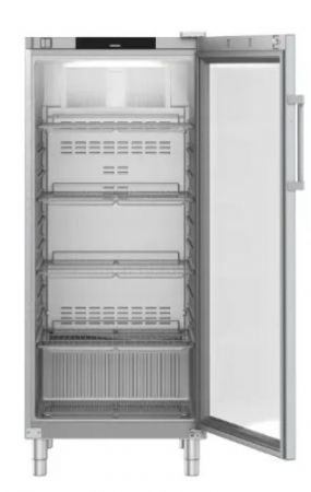 Refrig�rateur inox GN2/1 avec 1 porte vitr�e +1/ +15�C - 600L