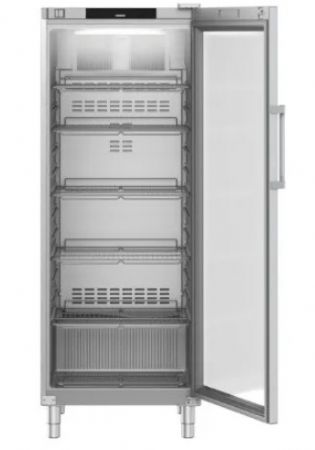 Refrig�rateur inox GN2/1 avec 1 porte vitr�e +1/ +15�C - 688L