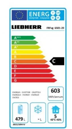 Refrig�rateur blanc GN2/1 avec 1 porte pleine +1/ +15�C - 655L