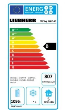 R�frigerateur inox GN2/1 avec 2 portes pleines et  6 tablettes -2/ +15�C - 1360L