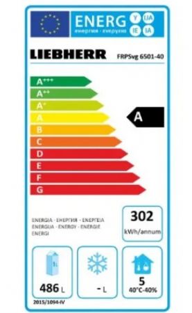 Refrig�rateur inox GN2/1 avec 1 porte pleine et 3 tablettes -2/ +15�C - 597L