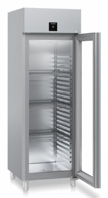 Refrigérateur inox GN2/1 avec 1 porte vitrée et 3 tablettes +1/ +15°C - 625L Refrigérateur inox GN2/1 avec 1 porte vitrée et 3 tablettes +1/ +15°C - 625L