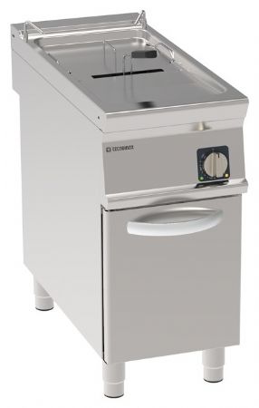 Friteuse professionnelle Gaz sur coffre avec cuve en V 13 L 12 kW - Furnotel - FRV43FG7 Friteuse professionnelle Gaz sur coffre avec cuve en V 13 L 12 kW - Furnotel - FRV43FG7
