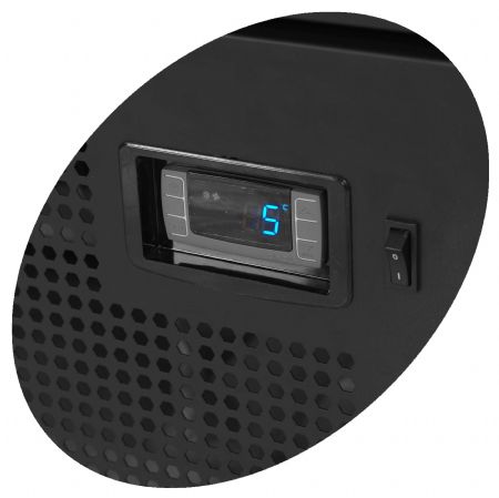 Réfrigérateur vitré 3 portes vitrées Blanche positive - Tefcold - FS1600H