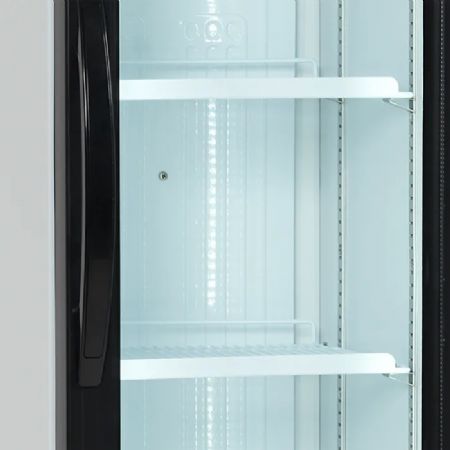 Rfrigrateur  boisson 1 porte vitre +2/+10C 114L - 435x500x1833 mm