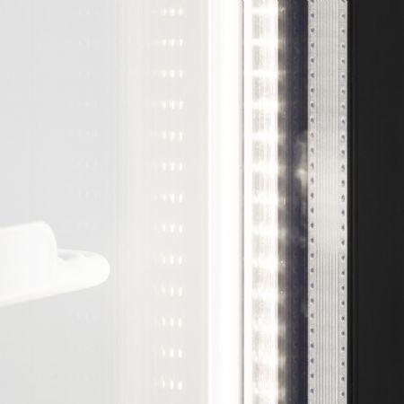 Refroidisseur de présentation 2 portes vitrées Blanche positive - Tefcold - FS890H