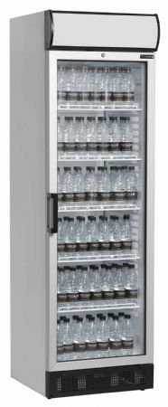 Armoire à boissons 1 porte vitrée blanche positive - Tefcold - FSC1380