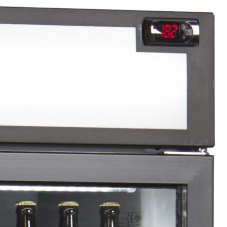 Réfrigérateur vitré 3 portes vitrées blanc 825 L +2 à +10 °C - Tefcold - FSC1600H