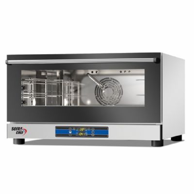 Four  convection lectrique avec humidificateur et commandes digitales 3 niveaux GN1/1