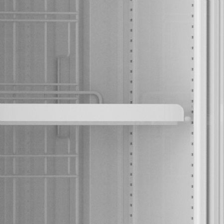 Armoire congélateur verticale 1 porte vitrée chauffée blanche - Tefcold - FSF176VH B