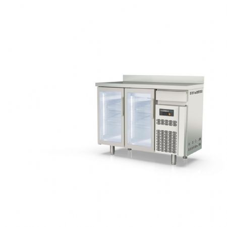 Table desserte réfrigérée 2 portes vitrées positive 325 L - Coreco - FSRV-150-S Table desserte réfrigérée 2 portes vitrées positive 325 L - Coreco - FSRV-150-S