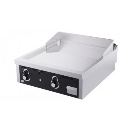 Plaque  snacker de table professionnelle  gaz chrome 20,5 kW - 800x930x410 mm
