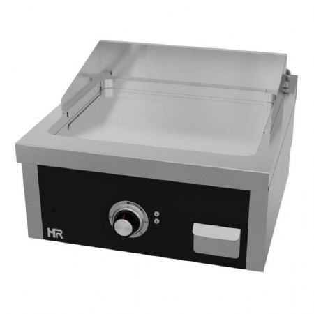 Plaque à snacker pro profondeur 600 à poser Monophasé 12 kW - Hr Fainca - FTE6006SCR