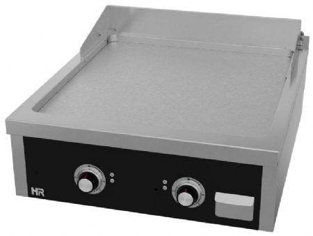 Plaque à snacker de table professionnelle électrique en acier rectifié 15 kW - 800x930x410 mm