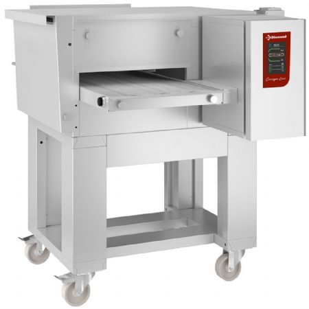 Four professionnel convoyeur gaz bande 400 mm à poser 145 pizzas/h - Diamond Promo - FTGV40/58-NT