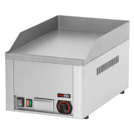Plaque à snacker électrique de comptoir plancha pleine montée en température jusqu’à 300°C - 3 kW