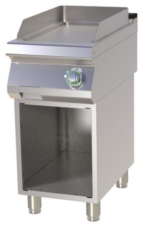 Plaque à snacker lisse sur placard ouvert triphasé 4,5 kW - RM Gastro - FTH 740 E