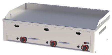 Plaque à Snacker à poser lisse à gaz 12 kW - Redfox - FTH 90 G