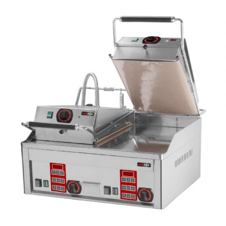 Clam grill lectrique double plaque - 725x710x540