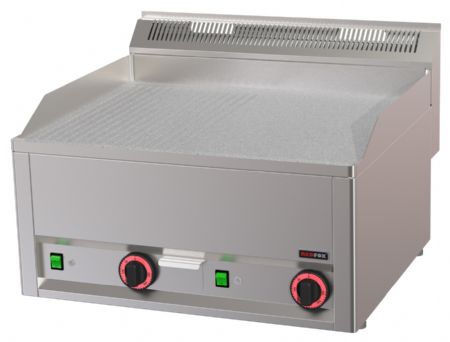 Plaque à snacker lisse/rainurée triphasé 6 kW - Redfox - FTHRC 60 EL
