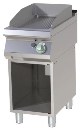 Plaque à snacker rainurée placard à gaz 7 kW - RM Gastro - FTR 740 G Plaque à snacker rainurée placard à gaz 7 kW - RM Gastro - FTR 740 G