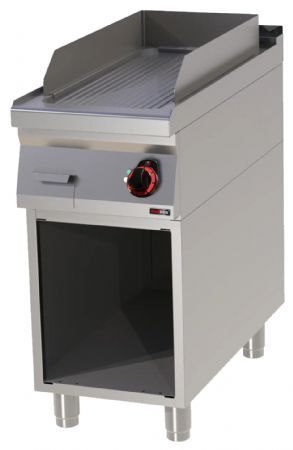Plaque à snacker rainurée triphasé 6 kW - Redfox - FTR 90/40 E