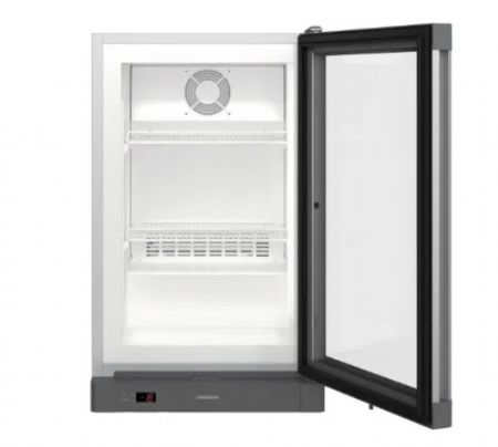 Cong�lateur petit volume inox 1 porte vitr�e - 93L