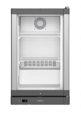 Cong�lateur petit volume inox 1 porte vitr�e - 93L