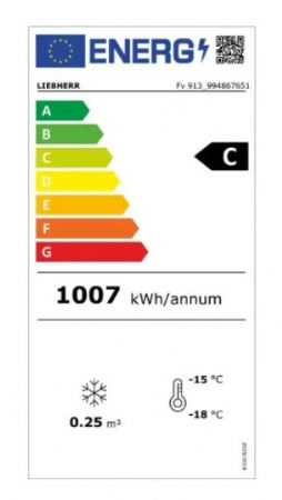 Cong�lateur petit volume inox 1 porte vitr�e - 93L