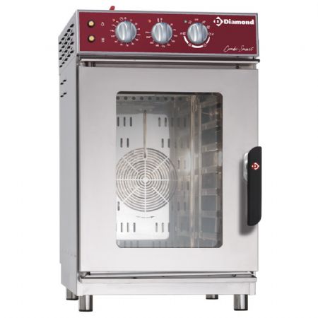 Four mixte professionnel électrique mécanique 7 niveaux GN 1/1 - Diamond Promo - FVS-711