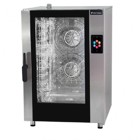 Four mixte professionnel Triphasé 10 niveaux commandes tactiles 600x400 mm - Furnotel - FXDT610E