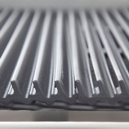 Grill professionnel pierre de lave gaz - à poser grille en fonte - gamme 700 - Diamond