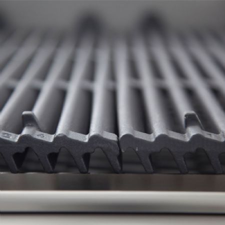 Grill professionnel pierre de lave gaz - à poser grille en fonte - gamme 700 - Diamond