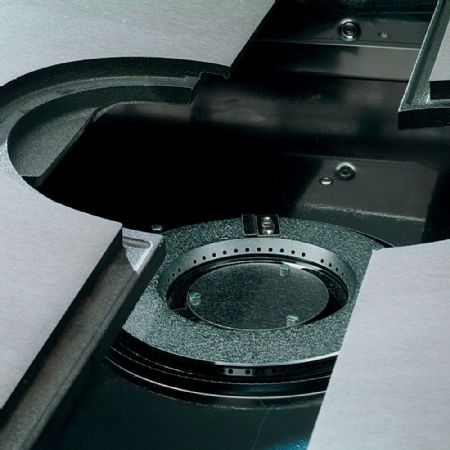 Fourneau profondeur 700 taque coup de feu gaz, four gaz GN 2/1, 2 feux - Diamond - G17/TF8-N