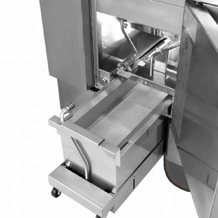Friteuse cuisine pro profondeur 900 gaz sur armature filtrage automatique de l'huile, relevage automatique et cuisson automatique, numérique, cuve 23 litres - Diamond - G22/F23CFSA4-AC