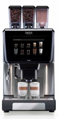 Machine à café Kalea Plus 2 moulins + 1 bac soluble + lait frais