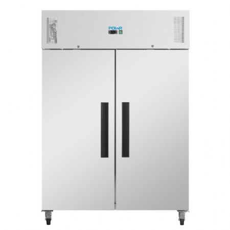 Armoire congélateur professionnelle 1200 L inox 2 portes - Polar - G595