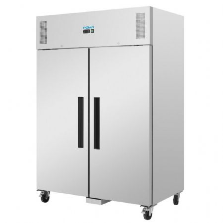 Armoire congélateur professionnelle 1200 L inox 2 portes - Polar - G595