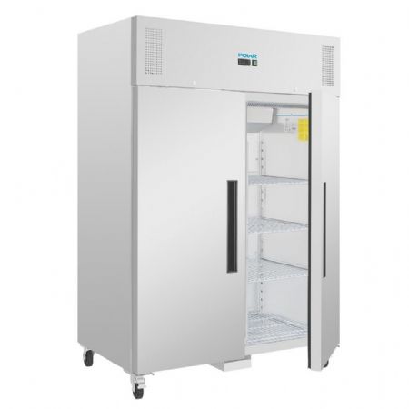 Armoire congélateur professionnelle 1200 L inox 2 portes - Polar - G595