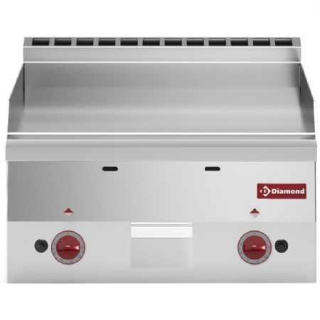 Plaque à snacker pro profondeur 600 gaz surface lisse - Diamond Promo - G60/PL6T-N Plaque à snacker pro profondeur 600 gaz surface lisse - Diamond Promo - G60/PL6T-N