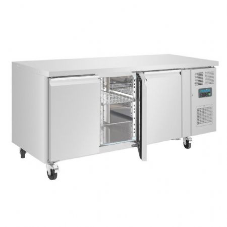 Table négative 417 L 3 portes avec roulettes blocables - Polar - G600
